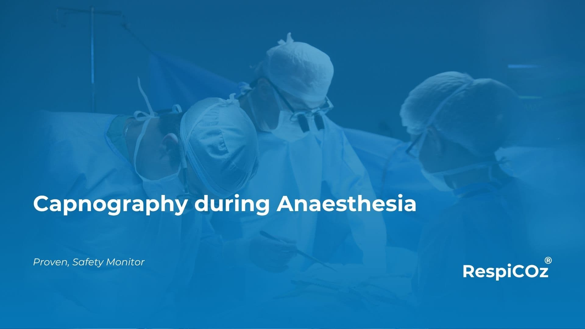 Capnography during anaesthesia monitoring