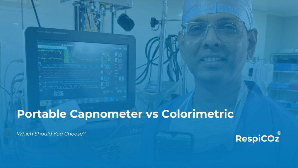 Colorimetric vs waveform capnography