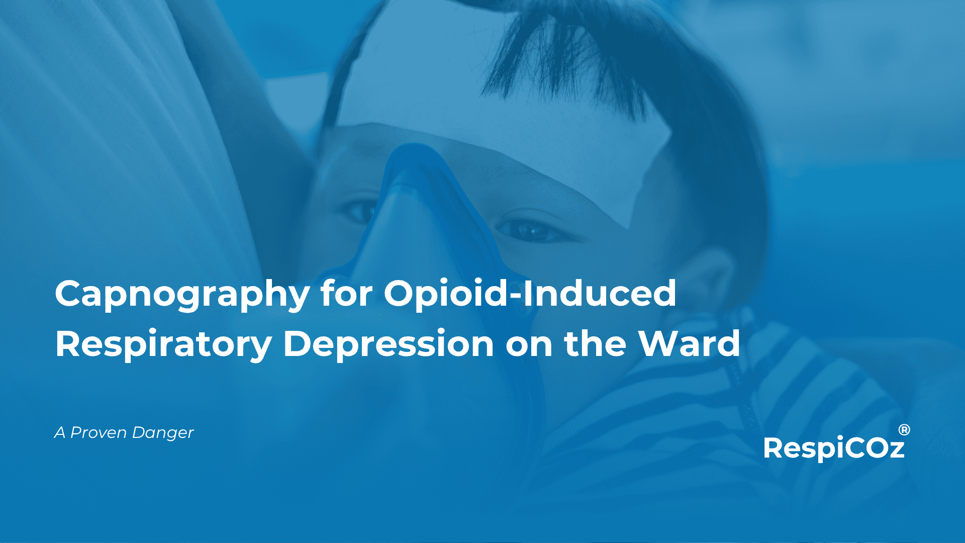 Capnography detecting opioid-induced respiratory depression in a ward