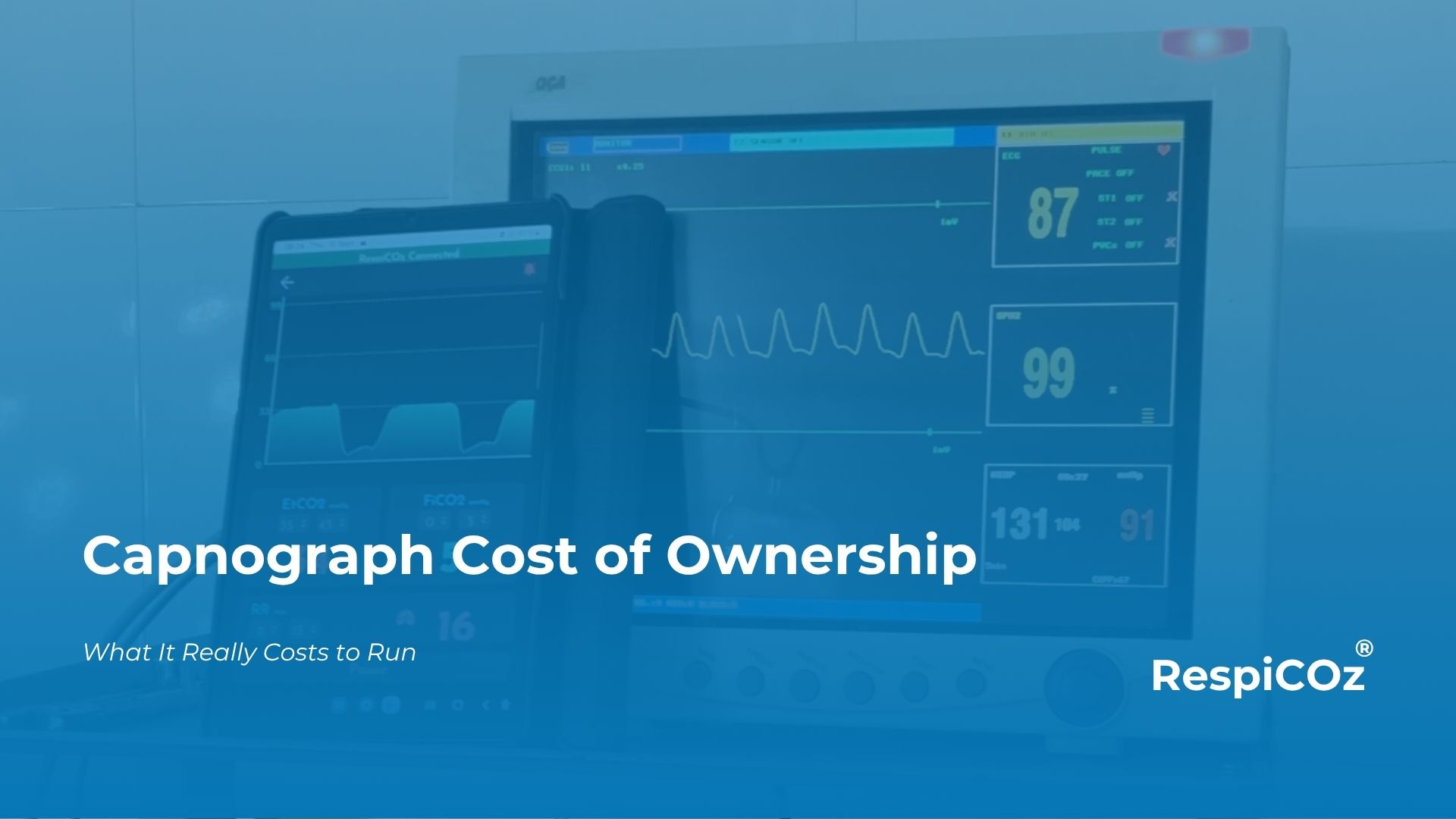 Capnograph cost of ownership